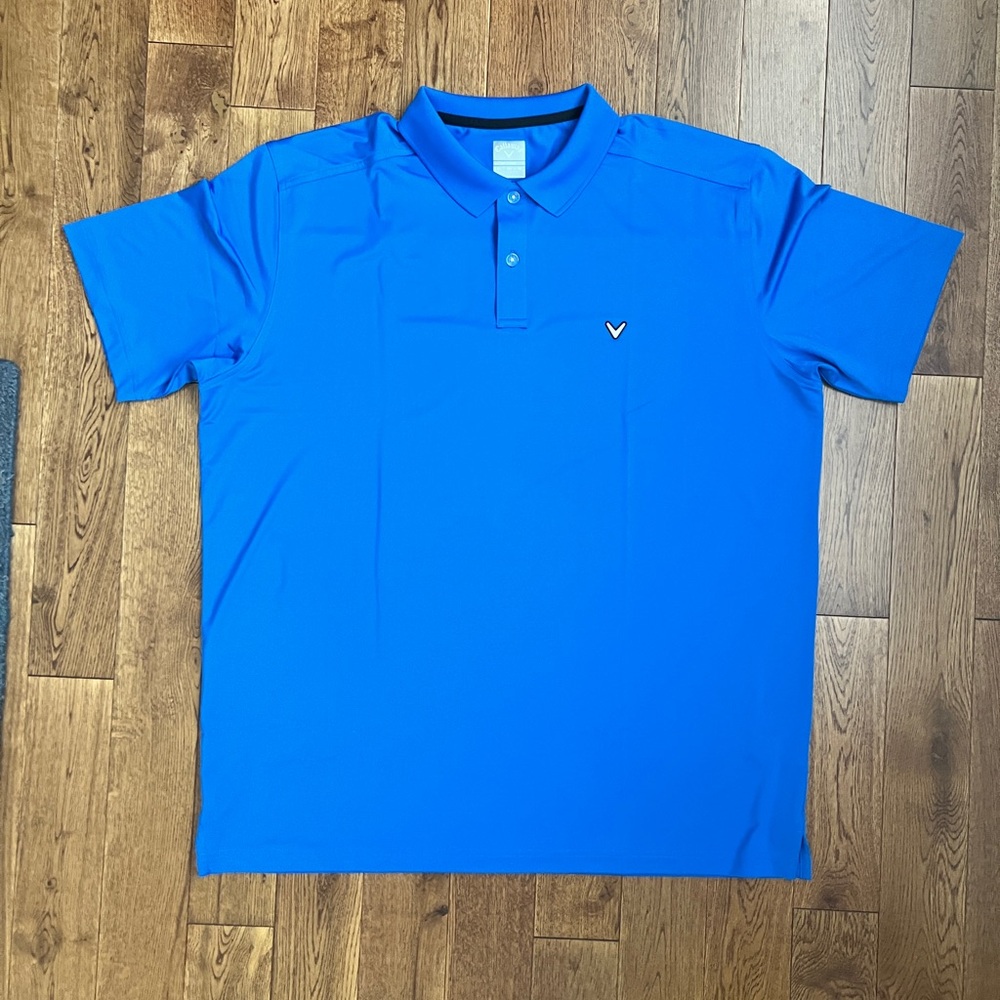 Callaway Vibrant Blue Polo Shirt